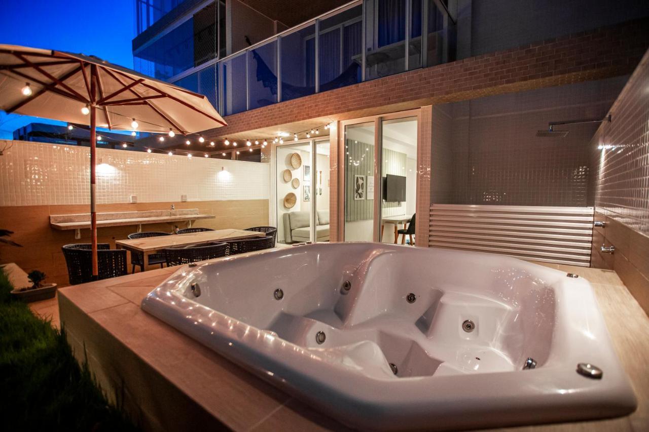 Apartamento Com Jacuzzi Na Beira Mar De Joao Pessoa No Branco Haus Kültér fotó