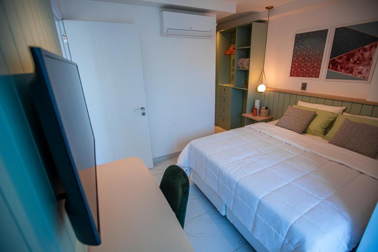 Apartamento Com Jacuzzi Na Beira Mar De Joao Pessoa No Branco Haus Kültér fotó