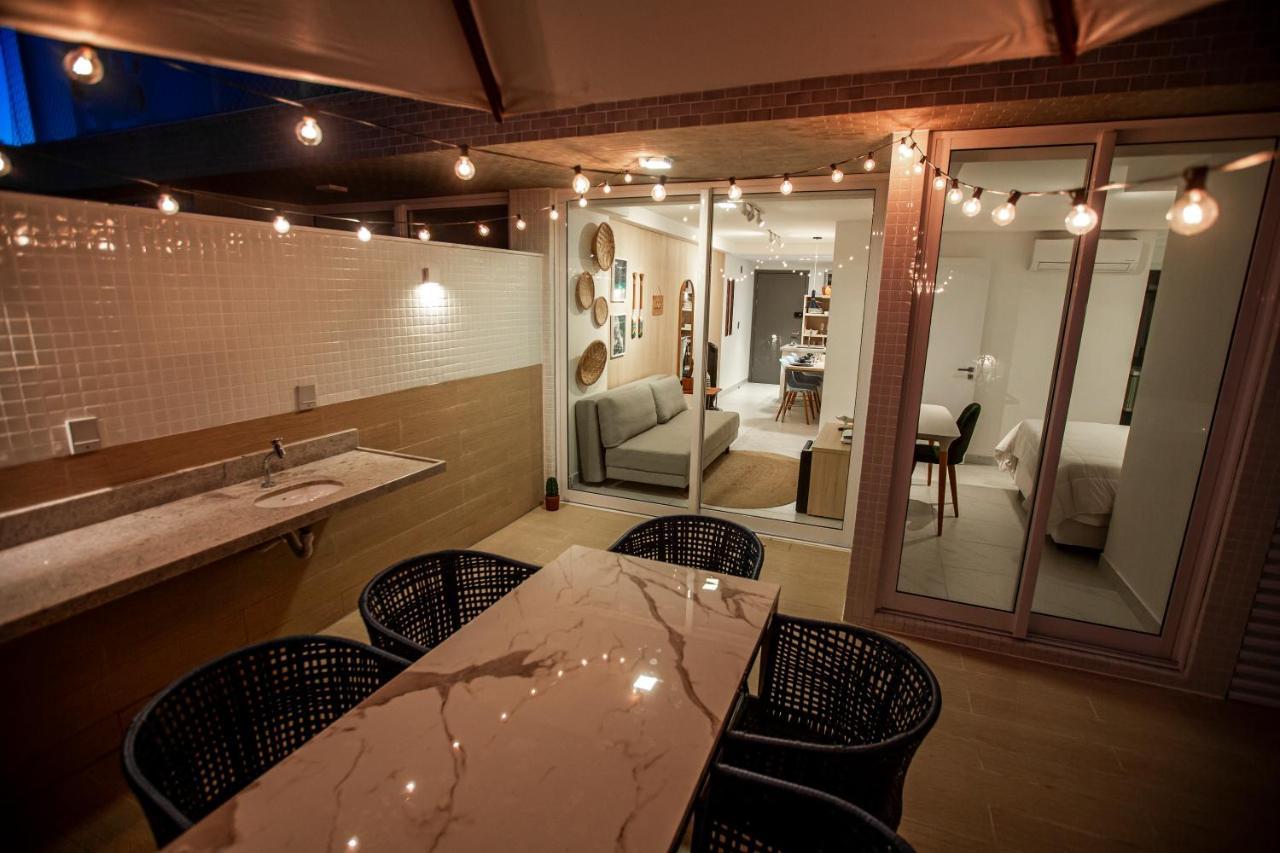 Apartamento Com Jacuzzi Na Beira Mar De Joao Pessoa No Branco Haus Kültér fotó