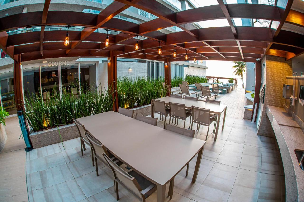 Apartamento Com Jacuzzi Na Beira Mar De Joao Pessoa No Branco Haus Kültér fotó