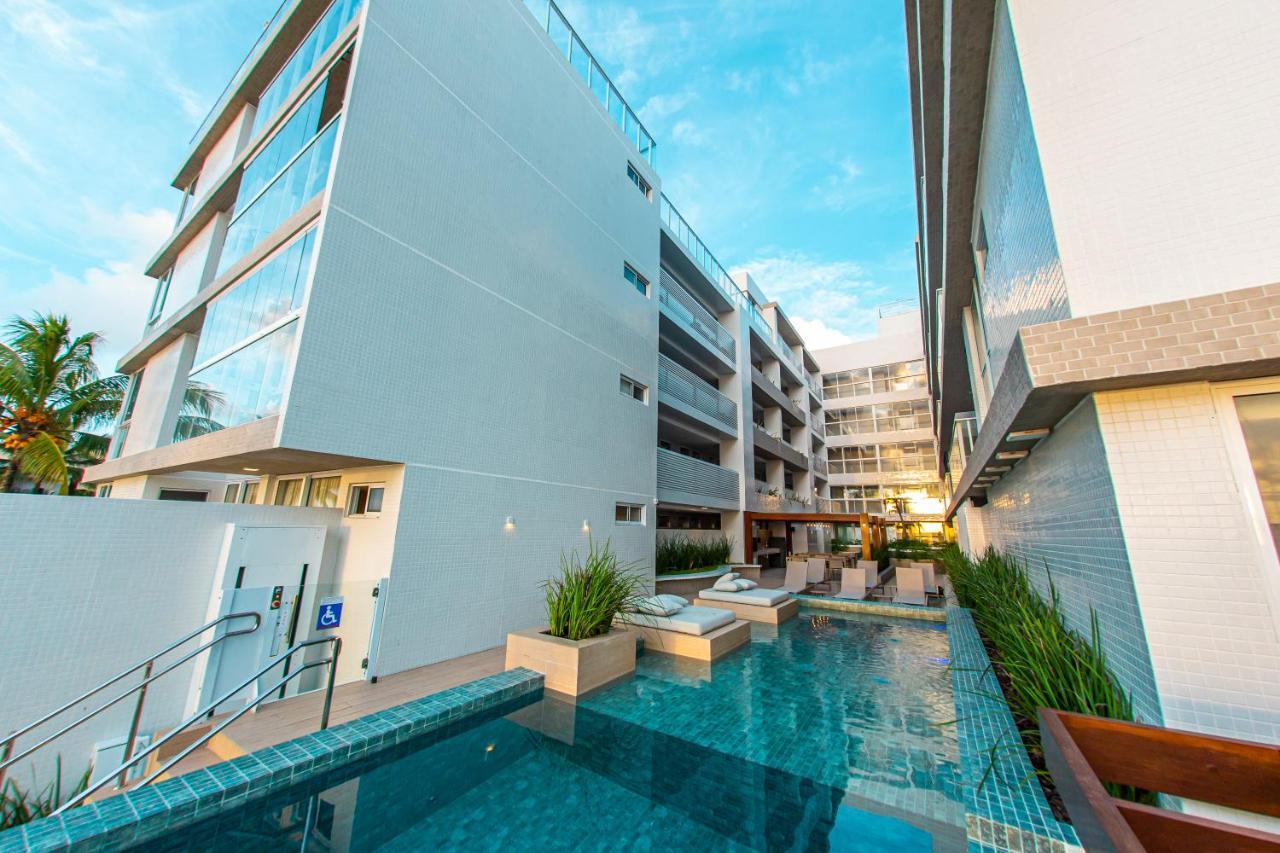 Apartamento Com Jacuzzi Na Beira Mar De Joao Pessoa No Branco Haus Kültér fotó